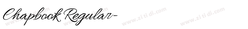 Chapbook Regular字体转换 Chapbook Regular字体转换